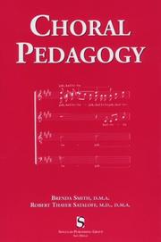 Cover of: Choral pedagogy