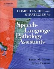 Cover of: Competencies and Strategies for Speech-Language Pathologist Assistants