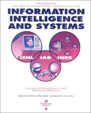 Cover of: 1999 International Conference on Information Intelligence and Systems by International Conference on Information Intelligence and Systems