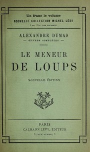 Cover of: Le meneur de loups