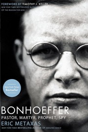 Cover of: Bonhoeffer by Eric Metaxas
