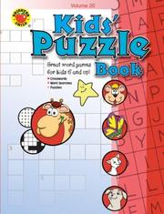 Cover of: Kids' Puzzle Book (Kid's Puzzle Book) by School Specialty Publishing, Vincent Douglas