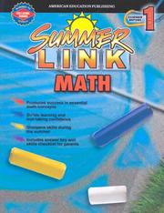Cover of: Summer Success Math Gr. K-1 (Summer Success) by School Specialty Publishing, Vincent Douglas