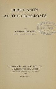 Cover of: Christianity at the cross-roads
