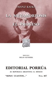 Cover of: La metamorfosis by 