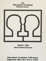 Cover of: Instructional systems.