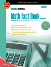Cover of: Math Fact Book: Grades 4-8 (Notebook Reference) 2nd Edition