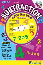Cover of: Subtraction Sing Along Activity Book with CD: Songs That Teach Subtraction (Sing Along Activity Books)