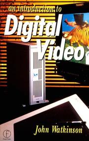 Cover of: An introduction to digital video by John Watkinson