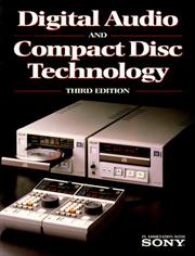 Cover of: Digital audio and compact disc technology