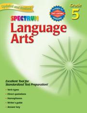 Cover of: Spectrum Language Arts, Grade 5 (Spectrum) by School Specialty Publishing