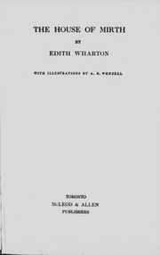 Cover of: The house of mirth by Edith Wharton