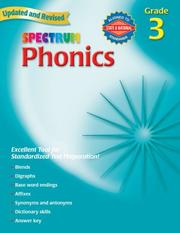 Cover of: Spectrum Phonics, Grade 3 (Spectrum) by School Specialty Publishing