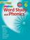 Cover of: Spectrum Word Study and Phonics, Grade 6 (Spectrum)