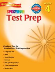 Cover of: Spectrum Test Prep, Grade 4