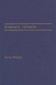 Surface tension by Phillips, Steve