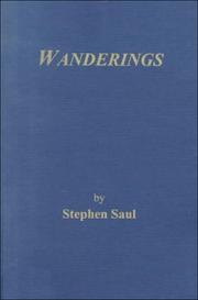 Cover of: Wanderings by Stephen Saul