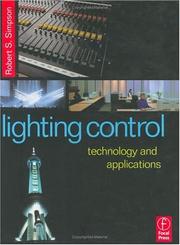 Cover of: Lighting control-technology and applications