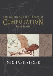 Cover of: Introduction to the Theory of Computation