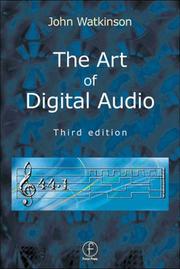Cover of: Art of Digital Audio by John Watkinson