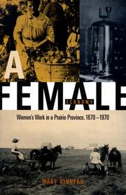 Cover of: A female economy by Mary Kinnear