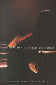 Cover of: Aboriginal Rights and Self-Government | 