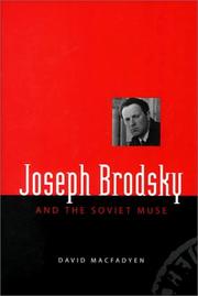 Cover of: Joseph Brodsky and the Soviet Muse