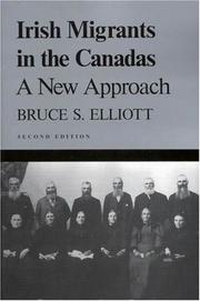 Cover of: Irish Migrants in the Canadas by Bruce S. Elliott