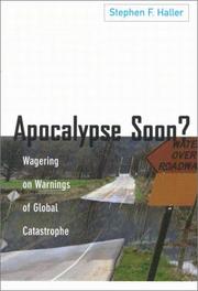 Cover of: Apocalypse soon? | Stephen F. Haller