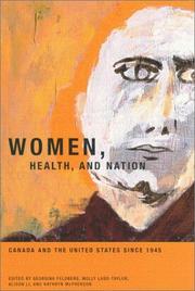 Cover of: Women, health and nation by edited by Georgina Feldberg ... [et al.].
