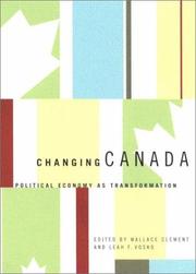 Cover of: Changing Canada by 