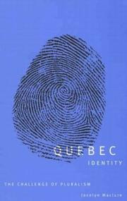 Quebec Identity by Jocelyn Maclure