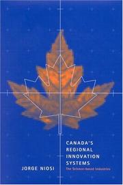 Cover of: Canada's Regional Innovation System: The Science-based Industries