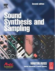 Cover of: Sound synthesis and sampling by Martin Russ