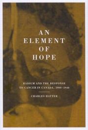 Cover of: An Element Of Hope by Charles Hayter