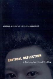 Cover of: Critical Reflection: A Textbook For Critical Thinking