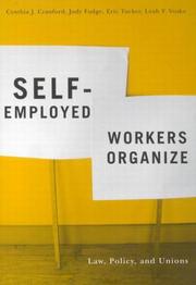 Cover of: Self-Employed Workers Organize: Law, Policy, And  Unions