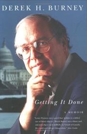 Cover of: Getting It Done | Derek H. Burney