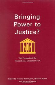 Cover of: Bringing Power to Justice? by 
