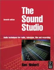 Cover of: The sound studio by Alec Nisbett