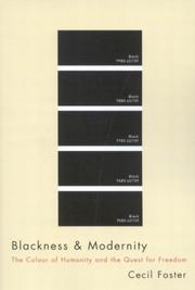 Cover of: Blackness and Modernity by Cecil Foster