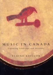 Cover of: Music in Canada: Capturing Landscape And Diversity
