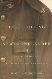 Cover of: The fighting Newfoundlander by Gerald W. L. Nicholson