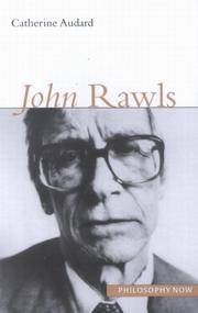 Cover of: John Rawls (Philosophy Now)