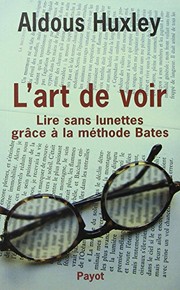 Cover of: L'art de voir by Aldous Huxley