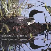 Cover of: Algonquin seasons by Michael W. P. Runtz