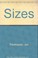 Cover of: Sizes