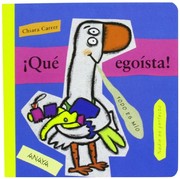 Cover of: Que Egoista!