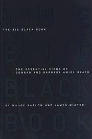 Cover of: The big Black book by Maude Barlow