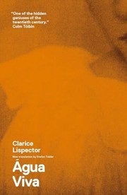 Cover of: Água viva by Clarice Lispector